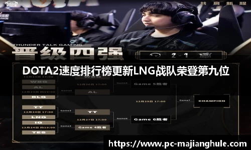 DOTA2速度排行榜更新LNG战队荣登第九位